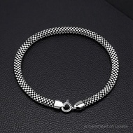 925 silver Italian mesh design bracelet สร้อยข้อมือเงิน 925 ดีไซน์ตาข่ายจากอิตาลี