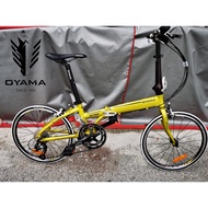 OYAMA FOLDING BIKE TAIWAN - FREE SHIPPING - BICYCLE FOLDING BIKE 20 - 451 - SKYLINE M990 - LIMIDED E