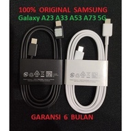 SAMSUNG Data Cable Galaxy A23 A33 A53 A73 5G Original TYPE C TO TYPE C
