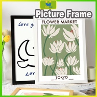 A4 Aesthetic Minimalist Photo Frame Wall Decoration Frame Stand Home Decor Picture Frame Frem Gambar