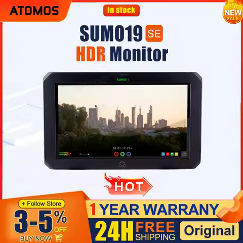 Atomos Sumo 19SE 19 HDR Monitor Recorder Switcher HDMI 2.0 Hybrid Log Gamma Quad-HD Live Switching