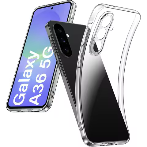 Transparent Ultra Thin Soft Silicone Case For Samsung Galaxy A56 A36 A26 A16 A06 4G 5G Clear Slim Co