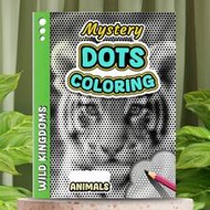 1pc, 20 Pages, Unique Dot-To-Dot Drawing Sketchbook, Different Drawing Method, Only Need A Black Pen