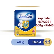 aptagro step4 600g - exp date :6/7/2021)