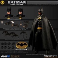 全新現貨 MEZCO TOYZ DC 蝙蝠俠 1989 BATMAN 大顯神威 閃電俠 米高基頓 超取付款免訂金
