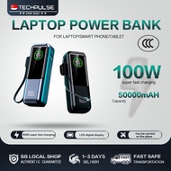 PD100W 40000mAh Laptop Power Bank 20W Two-way Fast Charging Portable Charge Power Delivery  External