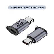 Toocki USB C To Lightning adapter for iPhone 15 Fast charging Data Transfer type c to usb Adapter for IOS to Micro usb Android