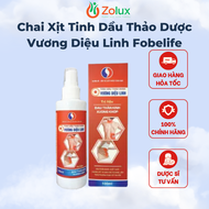 Chai Xịt Tinh Dầu Thảo Dược Vương Diệu Linh Fobelife Giảm Nhanh Đau Nhức Xương Khớp - Chai 100ml