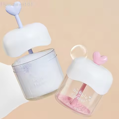 【SSummer10】Portable Foaming Cup Face Cleanser Device - Shower Bath Shampoo Gel Bubble Press Foamer M