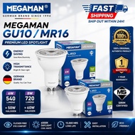 MEGAMAN LED Light Bulb GU5.3 / GU10 – 6W / 8W (Halogen Bulb Replacement)-SIRIM