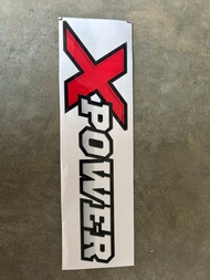 STIKER X-POWER HINO DUTRO