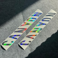 Canyon Silkworm Chrysalis Mountain Road Bike Bicycle Frame Logo Logo Sticker Cover Color Change Film