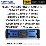 ♞,♘Kevler MZ-1000 1000W X 2 RMS Power Amplifier