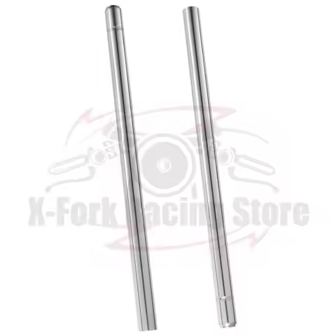 2xFront Stanchion Fork Inner Tubes For KAWASAKI KZ1000 LTD 1980-1982 1981 44013-1025 33x598mm Shock 