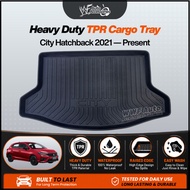 Honda City Hatchback 2022 — 2026  S E V RS Hybrid e:HEV Rear Trunk Cargo Boot Tray Liner Anti-Slip W