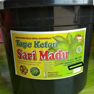 ASLI!! Tape/peuyeum ketan ember sari madu isi100 pcs khas kuningan