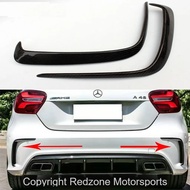 Mercedes benz W176 A45 AMG Rear Bumper Canard set