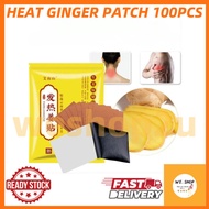 100pcs Heat Ginger Patch Pain Patch Herbal patch koyok halia sakit badan/pain relief patch