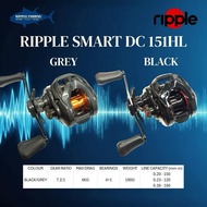 Ripple smart dc 151hl bc bait casting fishing reel