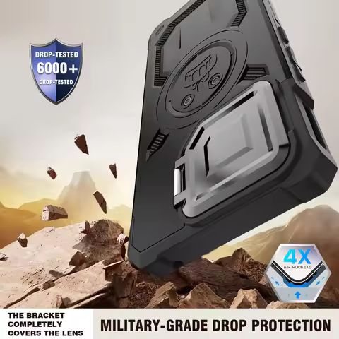 HARUINO For Asus ROG Phone 9 Pro/ROG8 Pro Phone Case Lens Protection Bracket ROG Phone 8 9FE Armor A