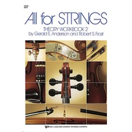All for Strings Violin Theory Workbook 2 | Gerald E. Anderson & Robert Frost | KJOS