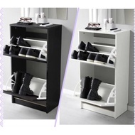 2-Tier Shoe Cabinet Can Fit 8 Pairs Size 49 X 93 Cm.