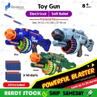 QQ MART Big Rapid Strike Blaster Rifle Soft Bullet Gun Toy For Kids Or Adults - QB45