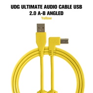 UDG Ultimate USB 2.0 A-B Cable L-Shaped Printer Port Connection Line for DJ Scratch Machine Audio Vi