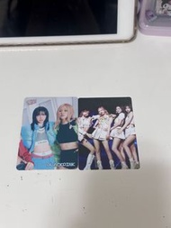 Blackpink jennie jisoo lisa rosé yes card
