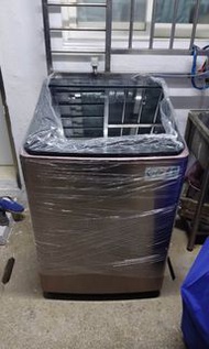 Panasonic 國際牌- 18KG變頻洗衣機 NA-V198EBS