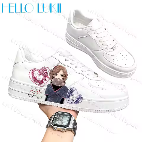 nana Anime Children Adult shoes For man woman fashion trend autumn winter White series shoes Unisex