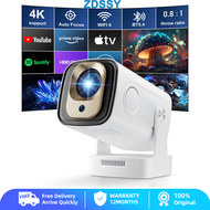 Zdssy hy260 Pro Android 11 4k chiếu 1G 8G 200ANSI h713 wifi6 bt5.4 rạp chiếu phim ngoài trời di động