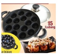 HAPPY CALL Cetakan takoyaki 15 lubang