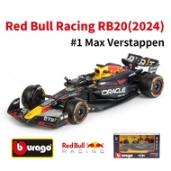 Bburago 1:43 Red Bull 2025 RB20 #1 #11 F1 Racing Formula Car Static Simulation Diecast Alloy Model C