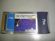 【電腦零件補給站】intel pro wireless 5000 PCMCIA 無線網路卡