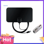 SPVPZ 50 Miles Range Indoor High Gain 20dBi DVB-T2 Digital 1080P High Clarity TV Antenna Aerial