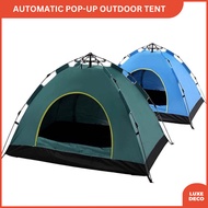 3-6 Person Tent For Camping Waterproof UV Resist Camping Tent Automatic Tent Pop-up Outdoor Tent