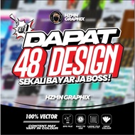 48 JERSEY DESIGN BUNDLE (VECTOR 100%)