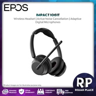 EPOS IMPACT 1061T On-Ear Bluetooth Headset Hy Adaptive ANC Brain Adapt Digital Microphones