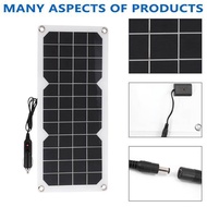 10W Solar Panel USB Port Waterproof 12V Output High Efficiency IP65 Rating