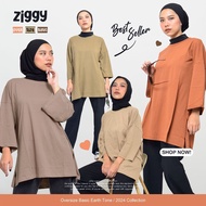 ART F45V Ziggy Plain T-shirt Basic Oversized Top Sleeve 78 Non Busui Tshirt Cotton Combad Premium