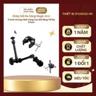 Magic Arm 11 Inch Universal Coupling and Crab Clamp Extends Up to 5.5cm