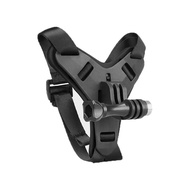 Chin Strap Mount Helmet Mounting Di Dagu Helm Sepeda motor untuk Gopro Xiaomi Yi Aksesoris Kamera
