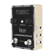 IRIN Loops & Drum Electric Guitar Pedal Machine 40 Storage 100จังหวะกลอง10จังหวะเอฟเฟกต์ชิ้นส่วนกีตา