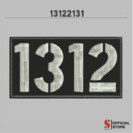 SPORT-611 PATCH 1312 ACAB COMPUTER EMBROIDERY LOGO/ EMBLEM BADGE