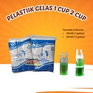 CERIA - 1 Cup and 2 Cup Plastic Bags 1 Cup and 2 Cup Plastic Bags take away Plastic Bags