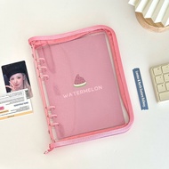 2024 Cute A5/A6 Nwe Zip Bag My Journal Agenda Notebook & DIY Photocard Binder Organizer Gift Book Sc