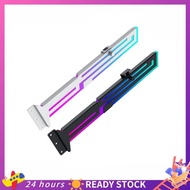 【HOT SALE】 2PCS Adjustable 3PIN Graphics Card GPU Bracket with Built-in 5V ARGB Lighting Strip Lengt