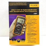 FLUKE 17B+ 17 Plus 福祿克 數字萬用表 數位萬用表  台灣公司貨