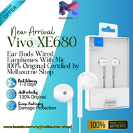 Vivo XE680 Ear Buds Wired Earphones With Mic